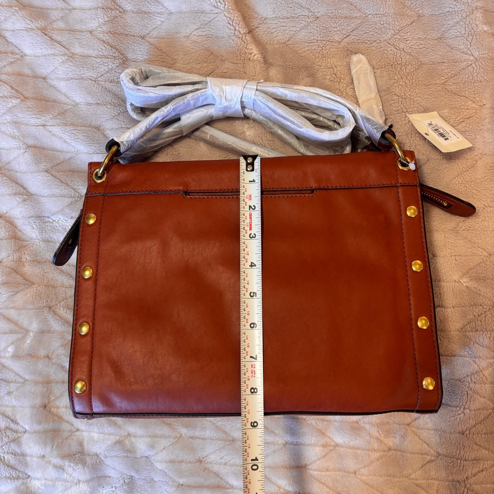 Fossil Allie Satchel in Tan Leather - Picture 10 of 14